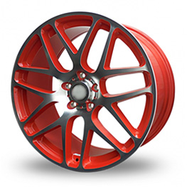 Ultimate 170 Red Alloy Wheel