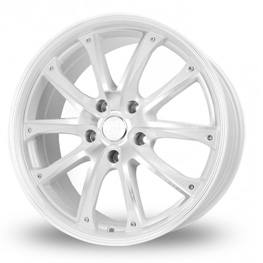 Ultimate-201 White Alloy Wheel